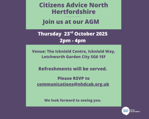 Invitation to CANH AGM 2025